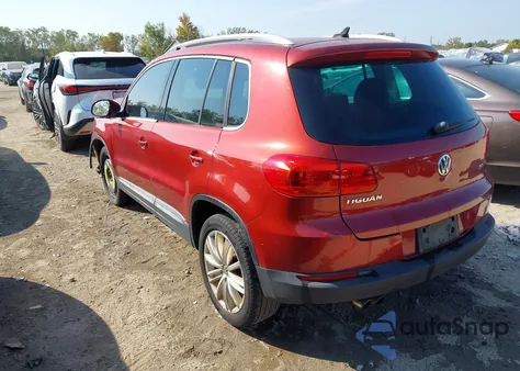 2014 Volkswagen Tiguan Sel из США, поврежденный, VIN WVGAV3AX5EW110934